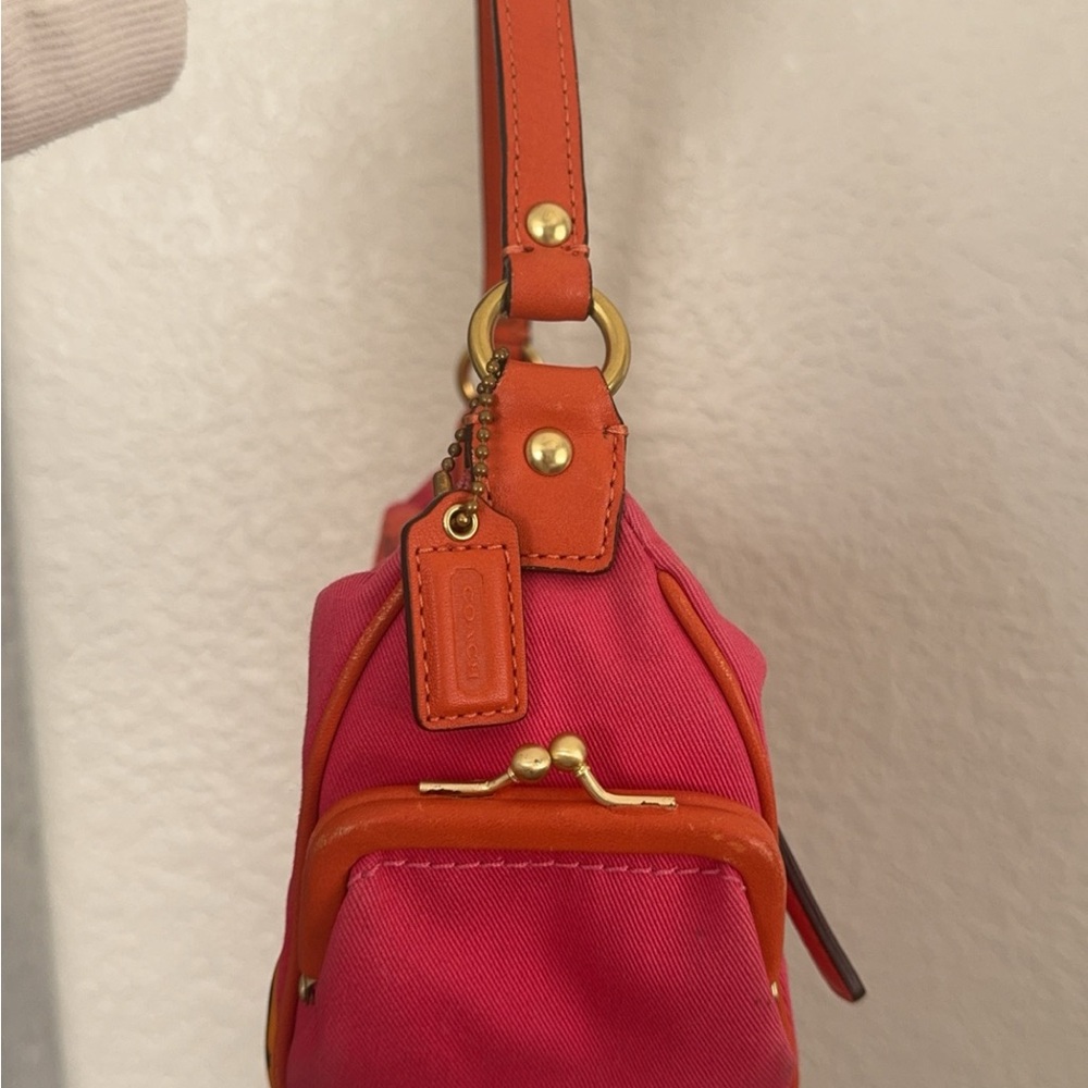Coach Bonnie Cashin Pink Kisslock Bag - Picture 4 of 9